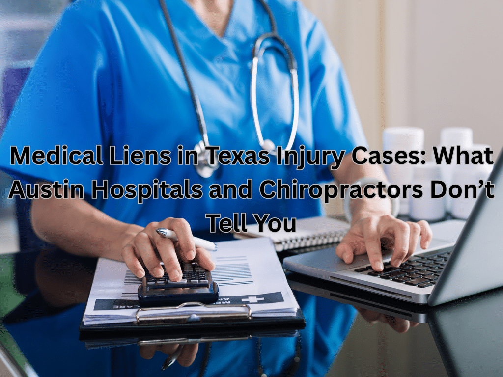 Medical Liens in Texas Injury Cases: What Austin Hospitals and Chiropractors Don’t Tell You