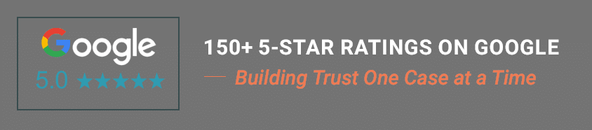 70+ 5-star ratings on Google