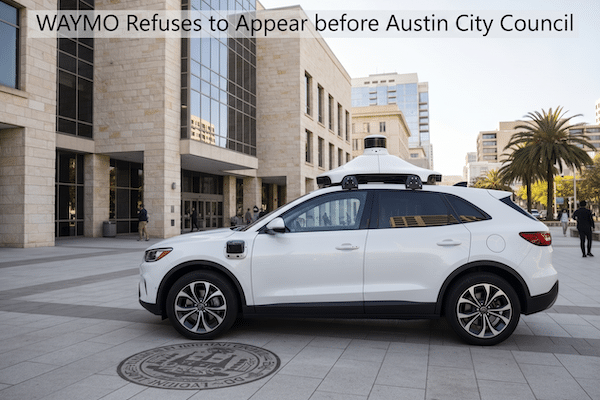 Why Waymo’s Refusal to Face Austin City Council Could Become Critical Evidence in a Texas Personal Injury Case