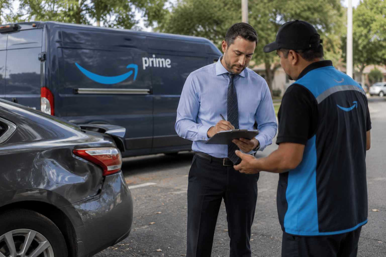 how much is an amazon delivery accident case worth in Texas?