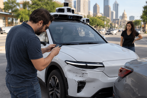 does Texas law cover autonomous vehicle accidents?