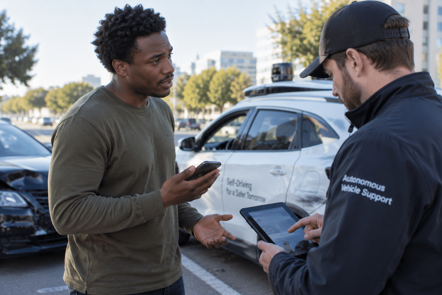 what if the autonomous vehicle company blames a remote operator instead of the software?